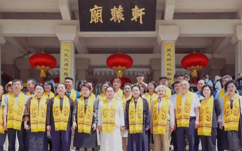 全聯(lián)女企業(yè)家商會走進黃帝陵溯源尋根、凝心鑄魂