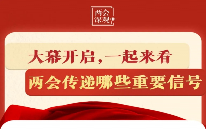 兩會(huì)深觀｜大幕開啟，一起來(lái)看兩會(huì)傳遞哪些重要信號(hào)